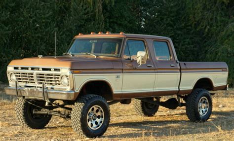 RARE 1974 Ford F250 Crew Cab 4x4, 3/4 Ton, Very Original Survivor Truck ...