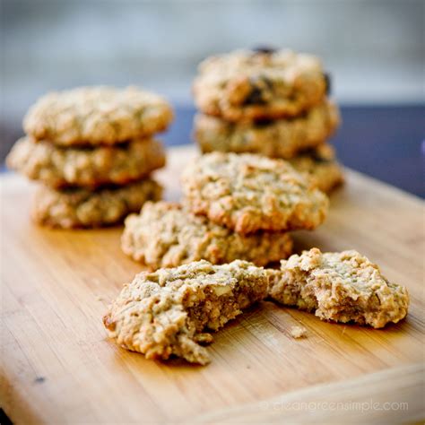 Simple Oatmeal Cookie Recipe (Vegan, Gluten-Free) - Clean Green Simple