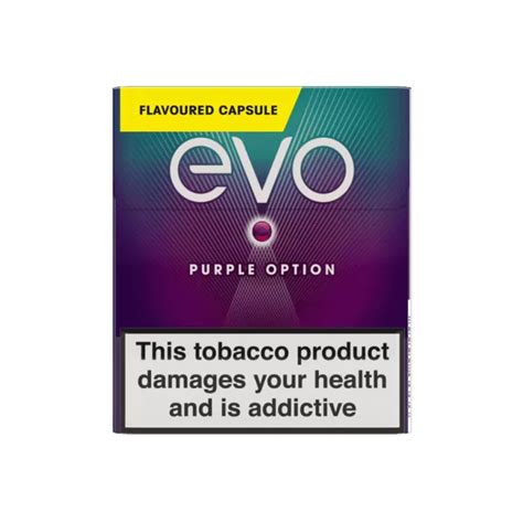 EVO Purple Tobacco Sticks (Pack of 20) | Health and Care