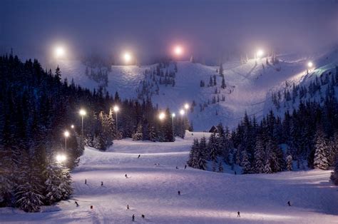 Night Skiing at Oregon Ski Resorts - Travel Oregon