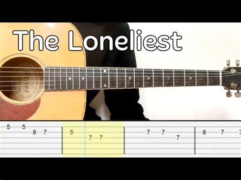 Maneskin - The Loneliest (Guitar Tutorial Tab) - YouTube