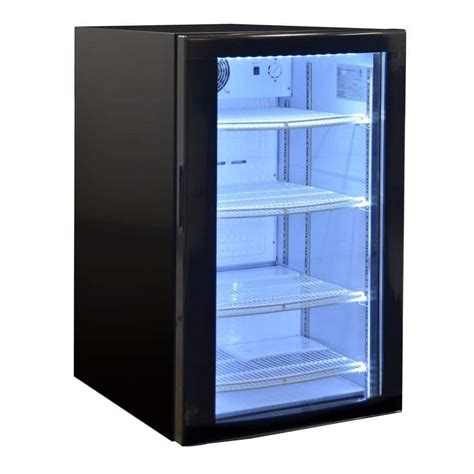 22.4 in. 182 (12 oz.) Can Curve Door Commercial Mini Refrigerator-CT06 - The Home Depot