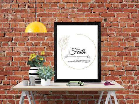 Have Faith Digital PRINTABLE Wall Art Decor | Etsy