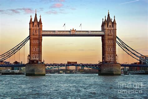 Tower Bridge- Sunset in London Photograph by Terri Waters | Fine Art America