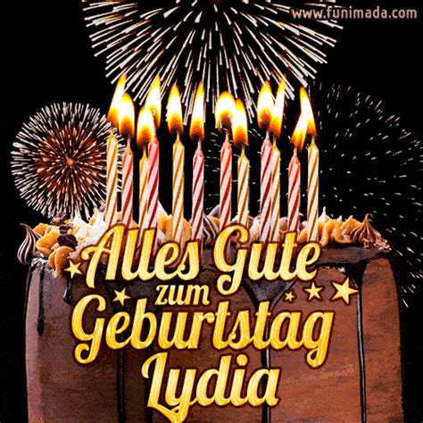 Happy Birthday Lydia GIFs - Download on Funimada.com