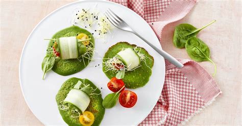 Spinach pancakes | Arla Foods