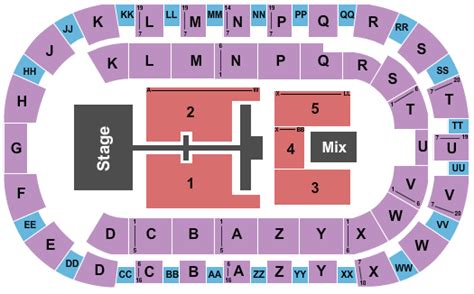 Toyota Center Seating Chart - Kennewick