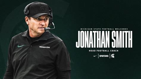 MSU names Jonathan Smith as new head football coach | wzzm13.com