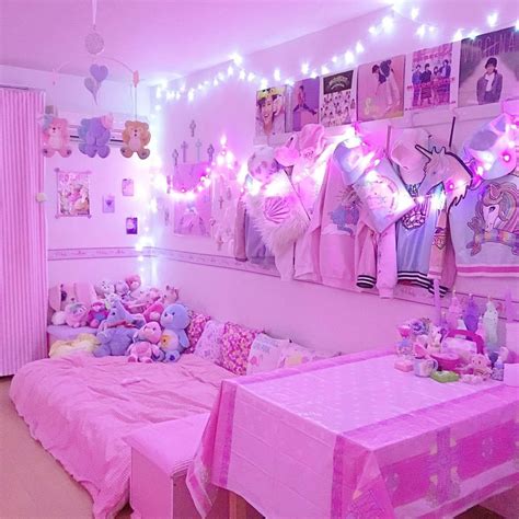 Pink Room Decor, Gamer Room Decor, Cute Room Decor, Room Makeover Bedroom, Room Ideas Bedroom ...