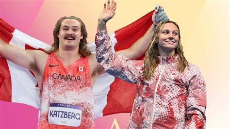 Summer McIntosh, Ethan Katzberg chosen as Canada's flag-bearers for Paris Olympics closing ...