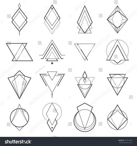 331,165 Geometric Tattoo Images, Stock Photos & Vectors | Shutterstock