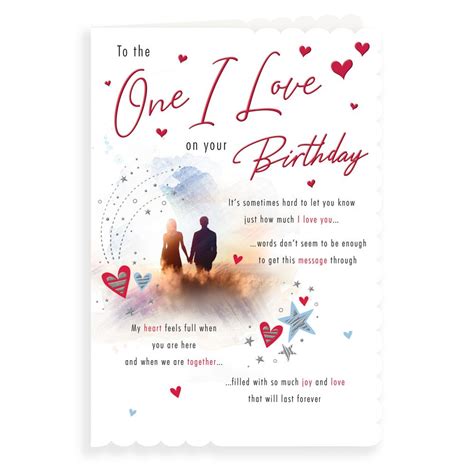 Cards Direct | Birthday Card One I Love, Couple Sunset