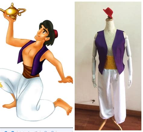 Animation Aladdin Prince Cosplay Costume Men Indian Clothes uniform ...