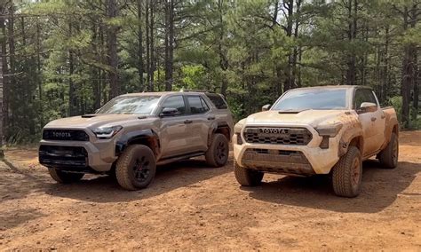 Comparison: 2025 6th Gen 4Runner TRD Pro vs... 2024 Tacoma TRD Pro ...