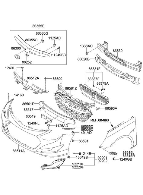 2012 Hyundai Sonata Bracket - license plate mounting. Mfr - 865194R100 | Jim Ellis Hyundai Parts ...