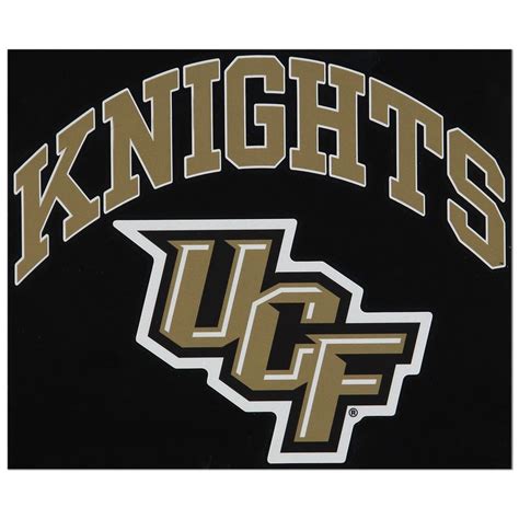 UCF Knights 12" x 12" Arched Logo Decal | Ucf knights, Ucf, Knight