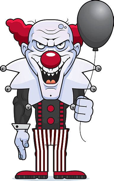 Royalty Free Scary Clown Clip Art, Vector Images & Illustrations - iStock