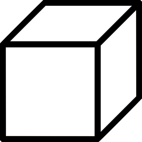 Cube Shape Clipart Cube Shape Clip Art - Cube Icon - Png Download ...