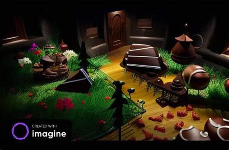 Chocolate room by WillyWonkainflatart on DeviantArt