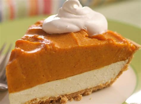 Double Layer Pumpkin Pie 8 | Just A Pinch Recipes