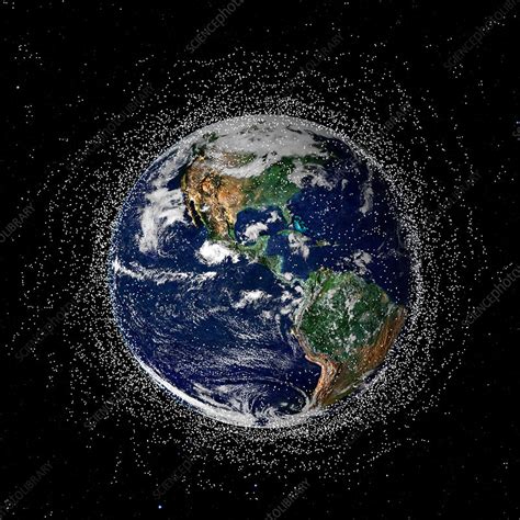 Space Debris - Stock Image - C003/3958 - Science Photo Library