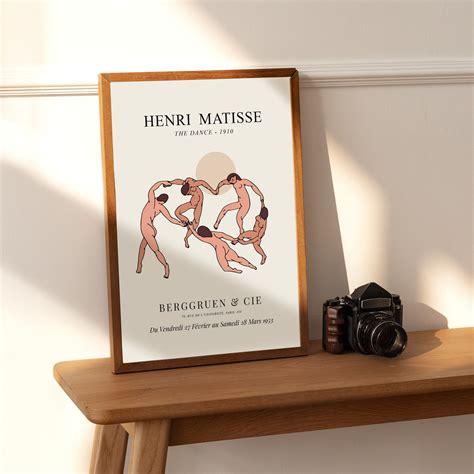 Henri Matisse the Dance Print Exhibition Poster DIGITAL - Etsy