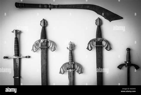 Spanish sword collection detail, sigle XVI Stock Photo - Alamy