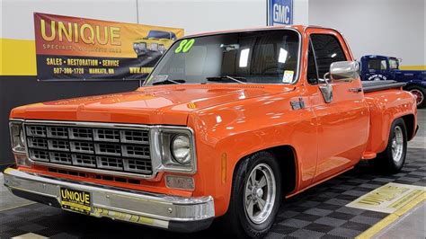 1980 Chevrolet C10 Stepside Street Rod | For Sale $28,900 - YouTube