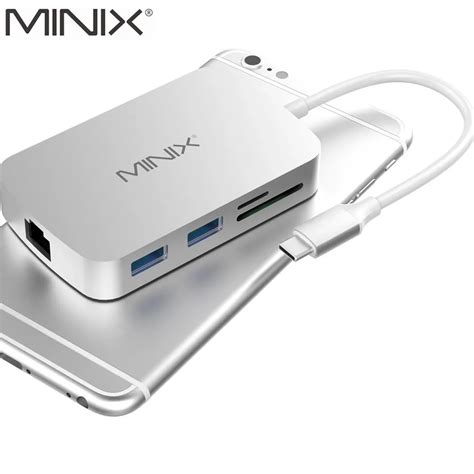 Original MINIX NEO C USB C Multiport Adapter with VGA Compatible with ...