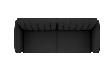 Novogratz Brittany Futon Sofa Bed and Couch Sleeper, Dark Gray Linen - Walmart.com