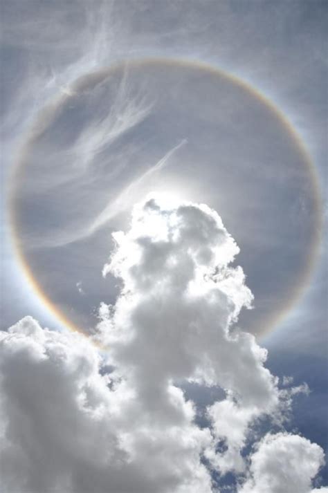 Circular rainbow, shot taken just outside of Tibet | Clouds, Beautiful nature, Beautiful sky