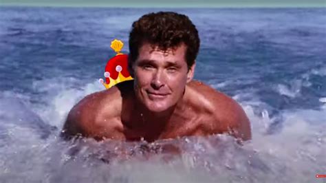 David Hasselhoff Auctioning Off Replica of Himself from SpongeBob Movie