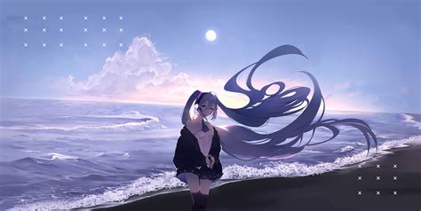 Hatsune Miku Long Hairs 4k Wallpaper,HD Anime Wallpapers,4k Wallpapers ...