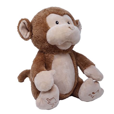 Spark Create Imagine 10.5'' Musical Monkey Plush Toy - Walmart.com