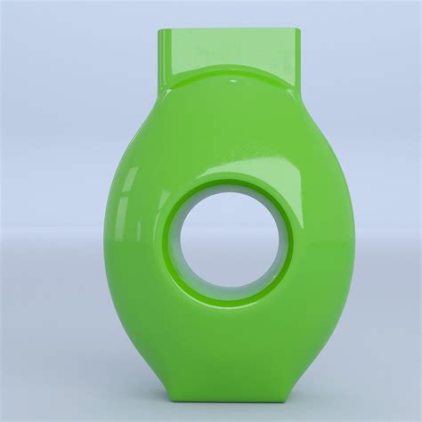 Decorative Green Vase 3D Model $5 - .max .obj - Free3D