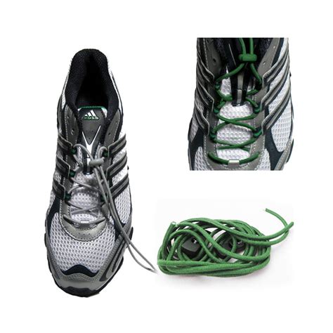 Elastic Shoe Laces Tie Fast Triathlon Marathon Running Run Shoelaces ...