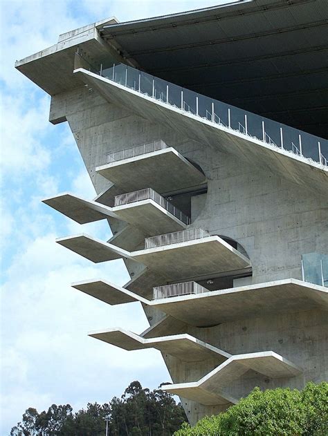 Braga Stadium | Stairs architecture, Brutalist architecture, Unique ...