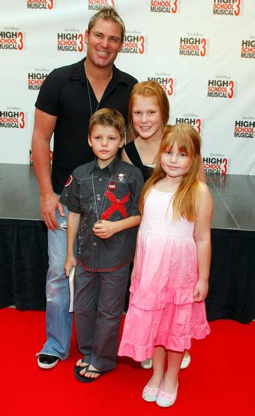 Shane Warne and his family | CelebritiesCouples