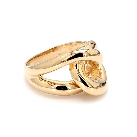 Love Knot Ring in 14k Yellow Gold – Bailey's Fine Jewelry