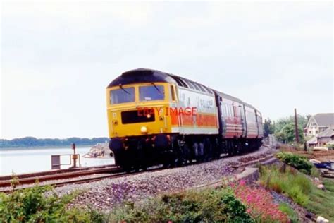 PHOTO CLASS 47 Loco Police Livery At Cockwood Harbour July 2002 EUR 2 ...