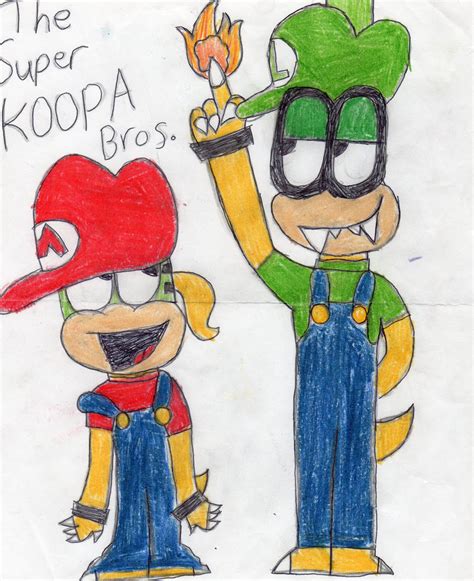 super koopa bros by UnidentifiedzombiE on DeviantArt