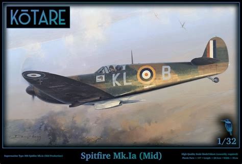 KoTare Spitfire Mk.I (Mid) / Spitfire Mk.I 1:32 - Dave C Build - Scale Modelling Now