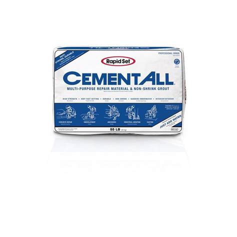 Rapid Set 55 lbs. Cement All Multi-Purpose Construction Material 02010055 - The Home Depot