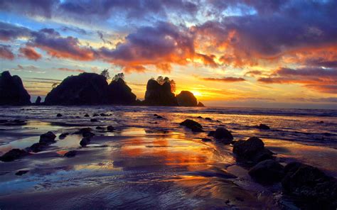 Point of the Arches Sunset, Olympic National Park