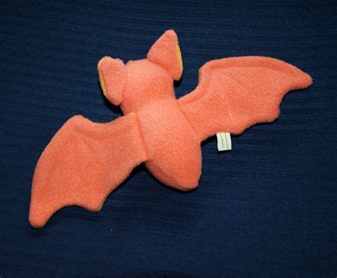 Fruit Bat Plushie Peach Bat Kawaii Plush Bat - Etsy