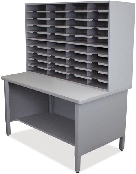 Amazon.com: Marvel Mailroom 40 Slot Mailroom Organizer, 1 Storage Shelf ...