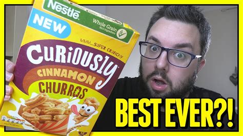 Curiously Cinnamon Churros Review (Best Cereal Ever?) - YouTube