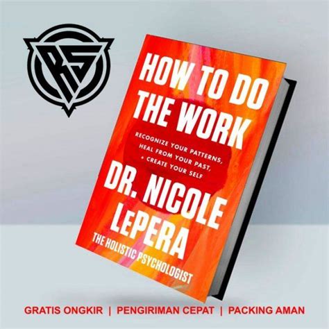 How to do the work - Dr nicole lepera books children book | Lazada PH