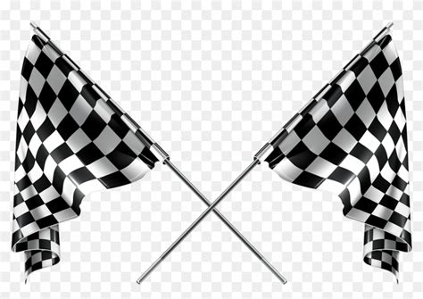 Race Clipart Finish Line Track - Racing Checkered Flag Png, Transparent Png - 1100x730(#6745678 ...