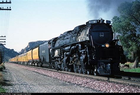 UP 3985 Union Pacific Steam 4-6-6-4 at Victorville, California by Craig Walker | Victorville ...